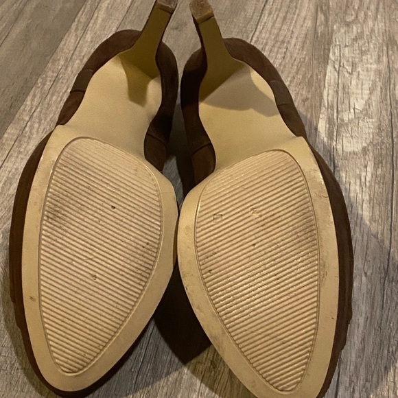 AUDREY Brooke Sz8.5 Multi SuedeStiletto - Picture 4 of 5